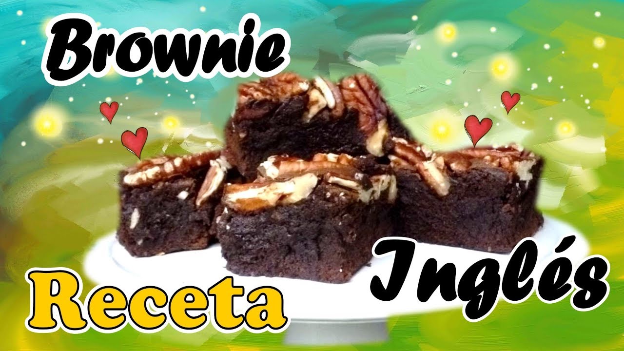 Postrecito del día: Brownies de chocolate estilo inglés Receta fácil -  YouTube