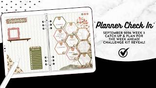 Challenge Kit REVEAL 🤩 September 2026 Week 3 Planner Check In & Plan with Me using Noteful ✨