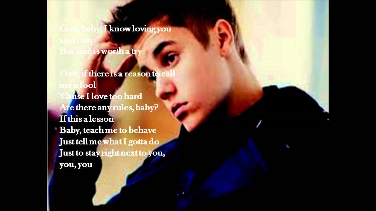 Die For You Lyrics Justin Bieber Justin Bieber Die in your arms Lyrics - YouTube
