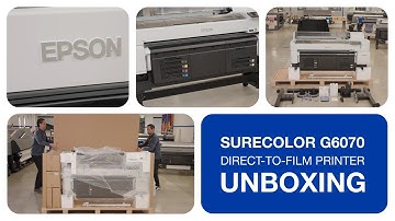 SureColor G6070 Printer | Unboxing and Setup