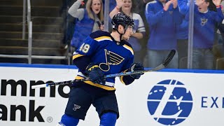 Иван Барбашев десятая шайба в сезоне 12.12.2021 / НХЛ / St. Louis Blues