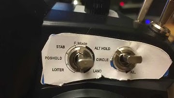 3DRobotics Iris+ Flight Modes Configuration - 6 modes - 3 position switch - Pixhawk