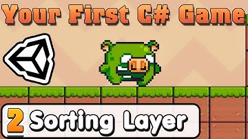 Unity C# Basic :: Part 2 :: Create Background & Sorting Layer