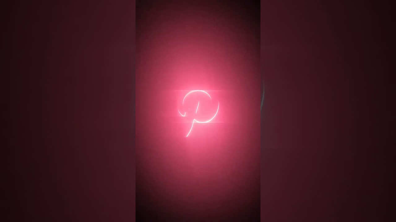 Pinterest Logo Reveal Animation 