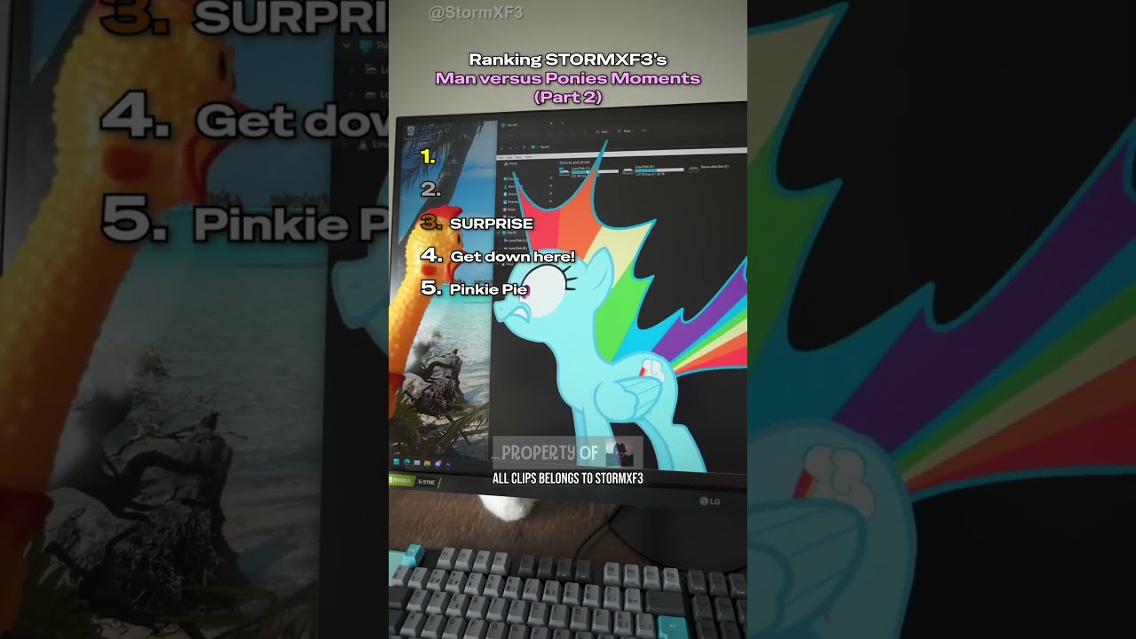 Ranking More StormXF3 Moments Mylittlepony Stormxf3 Shorts