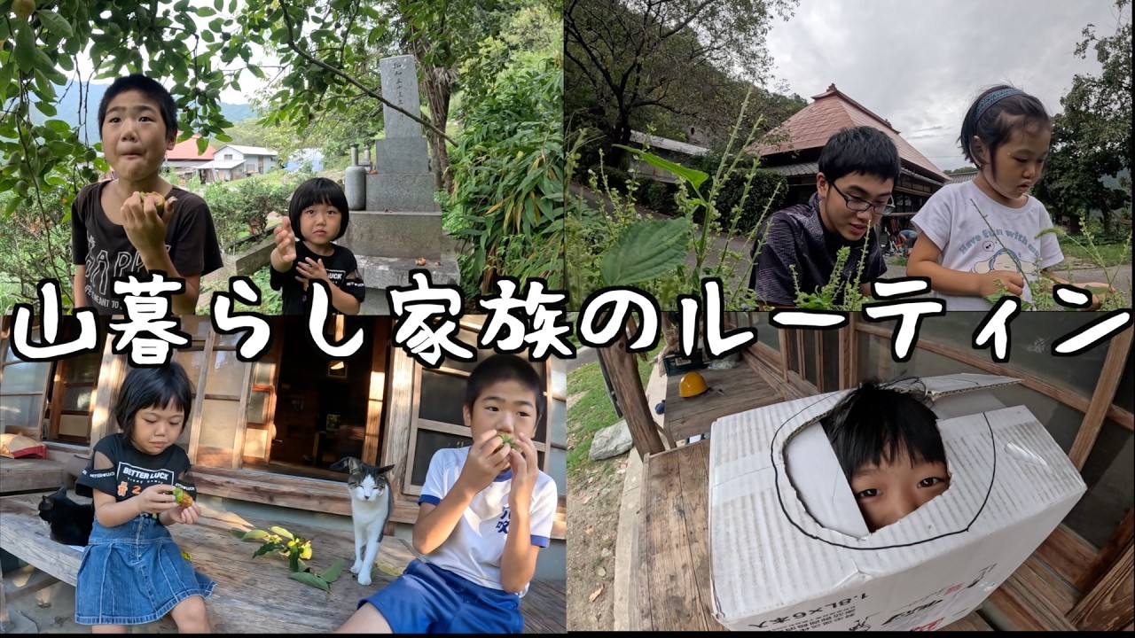 山暮らし家族の日々#339【廣川家の好日】