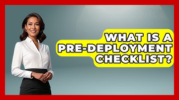 What Is a Pre-Deployment Checklist? | Armed Forces Insider