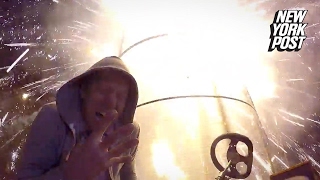 Celebrity Your backyard fire pit sucks compared to this dude’s fire tornado Profile