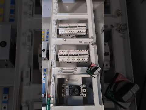In a Panel ATS Automatic transfer switch wiring diagram - YouTube