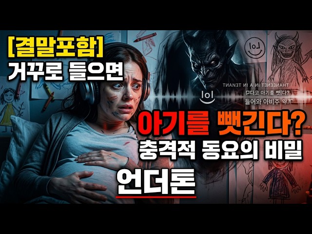 [결말포함] 절대 거꾸로 들으면 안 되는 기괴한 녹음 파일의 소름 돋는 비밀