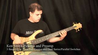 Video thumbnail of "Bass Club Chicago Demos - Ken Smith BSR5GN Neck Thru"