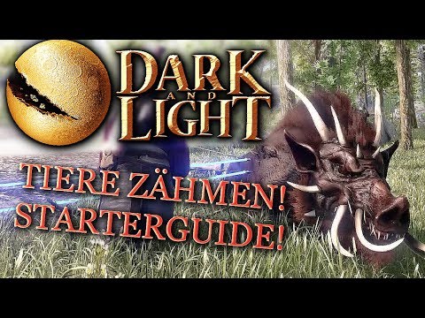 DARK AND LIGHT Zähmen TAME GUIDE Dark and Light Deutsch / German / Gameplay