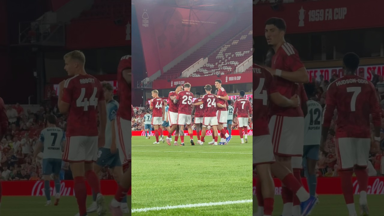 Back at the City Ground. 🤩