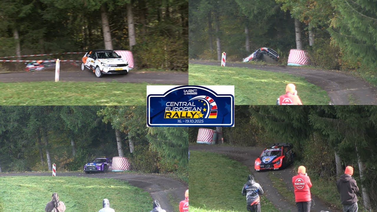 Central European Rally 2025 /CRASHES/TRICKY CORNER/MISTAKES/