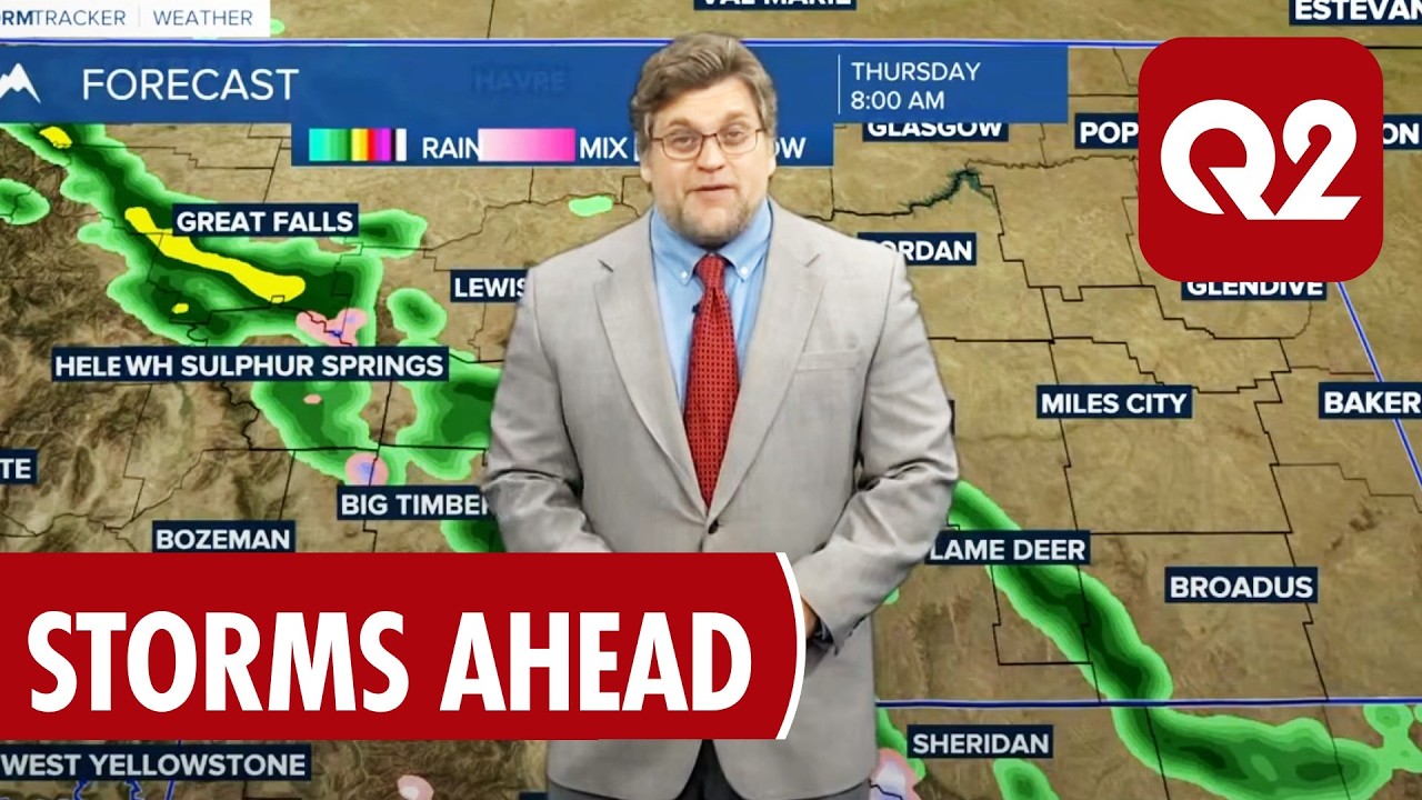 Q2 Billings Area Weather: Could be a stormy Thursday - YouTube