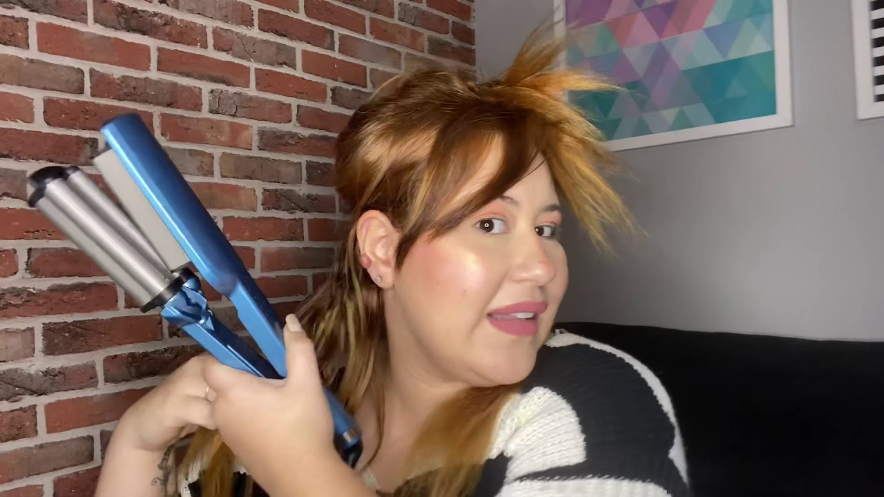 CABELO DE SEREIA - TRI ONDAS BABY LISS PRO WAVE É BOM?