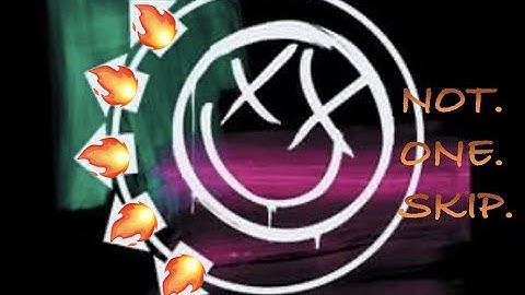 Ranking EVERY SONG on Blink-182