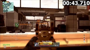 *SOLO* 69 Second Moab w/ 113 Kills Specialist - CoD: Mw3