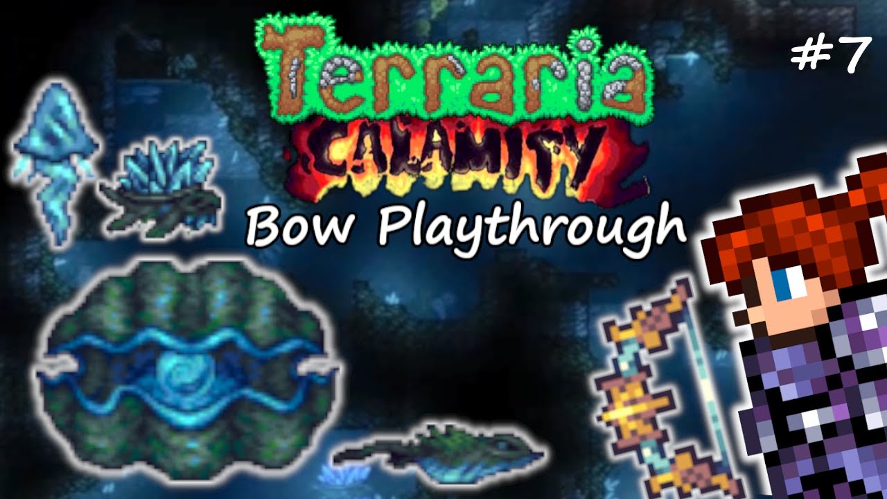 Press Key to Play Canal  - Novo vídeo de Terraria Calamity:   Vamos criar uma interessante e cheia de  efeitos armadura com itens do oceano sulfúrico para enfrentar o terceiro  boss