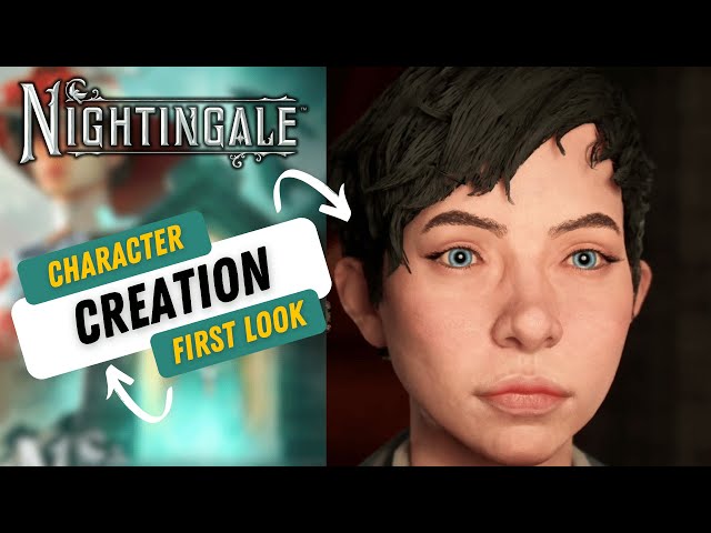 Character Creation First look | Nightingale | #NightingaleCreator #SurvivalGames