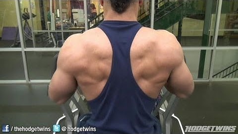 Maintain Strength While Cutting & Back and Shoulder Workout @hodgetwins