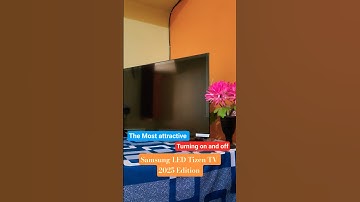 Samsung 32inch LED Tizen TV Turning on and off #samsungtv #smarttv #gaming