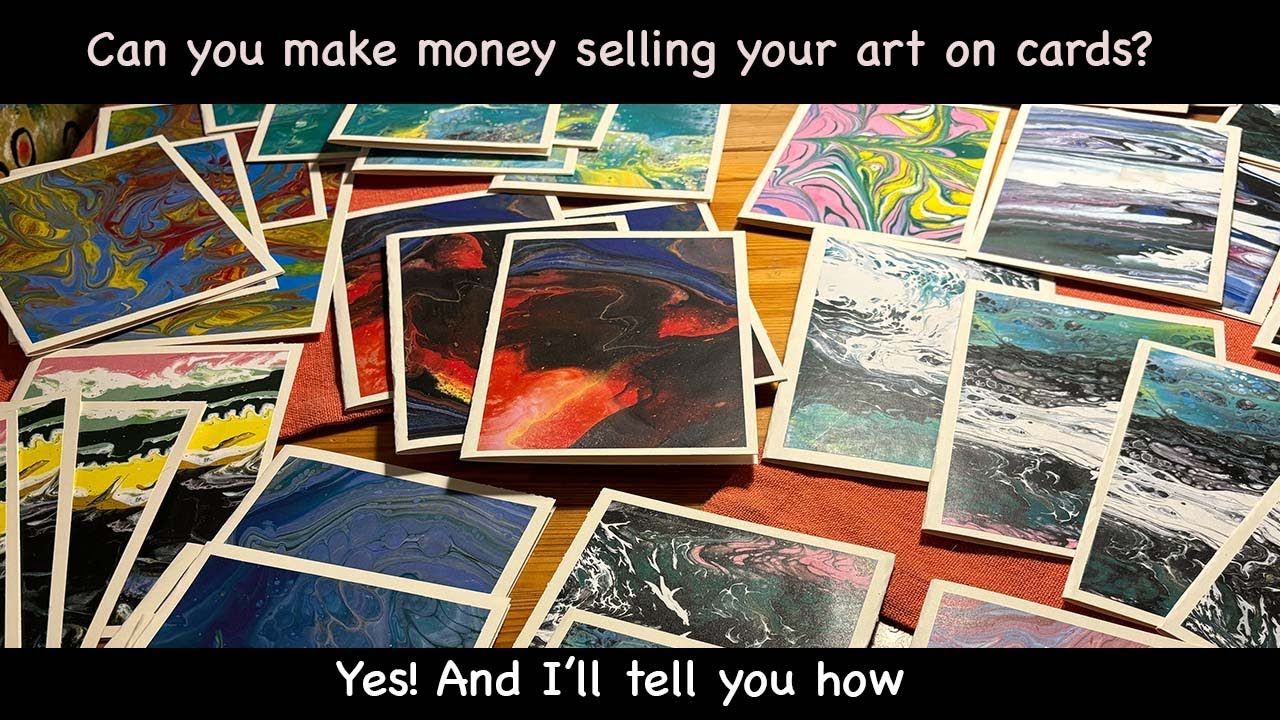 Can you make money selling your art on greeting cards? YouTube