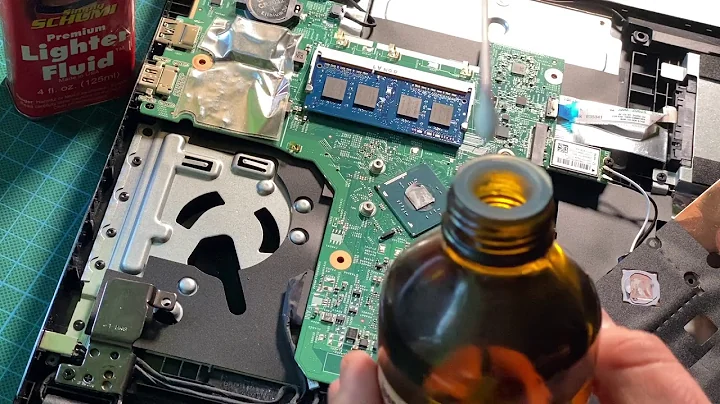 Dell Inspiron 3552 disassembly disassemble clean fan CPU replace Lüfter reinigen auseinander nehmen