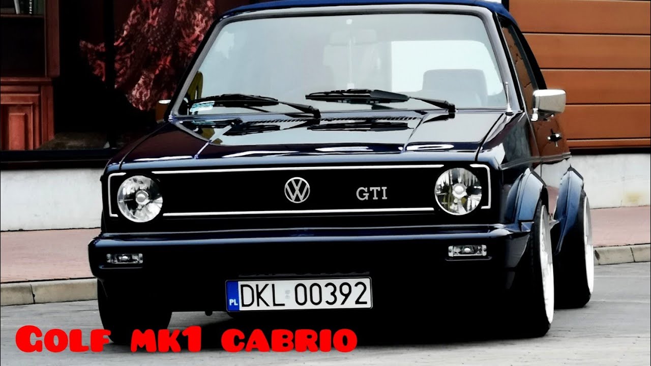 VW Golf 1 Cabrio - rentowna renowacja 