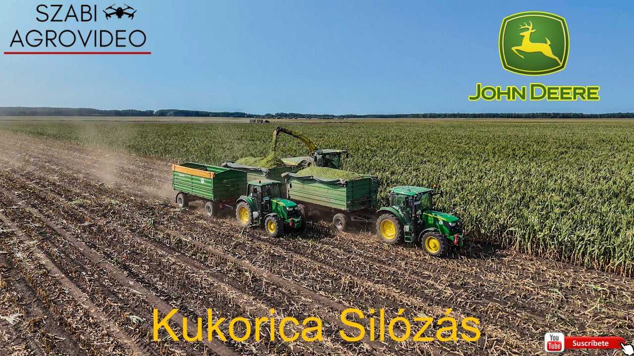 Kukorica Silózás 2025 🌽 | Corn Silage | JD Team