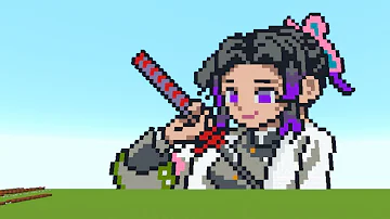 マイクラ鬼滅の刃絵