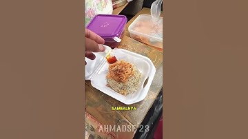Sarapan murah !!! Nasi kebuli lokal dan bubur jagung 7000an #shorts