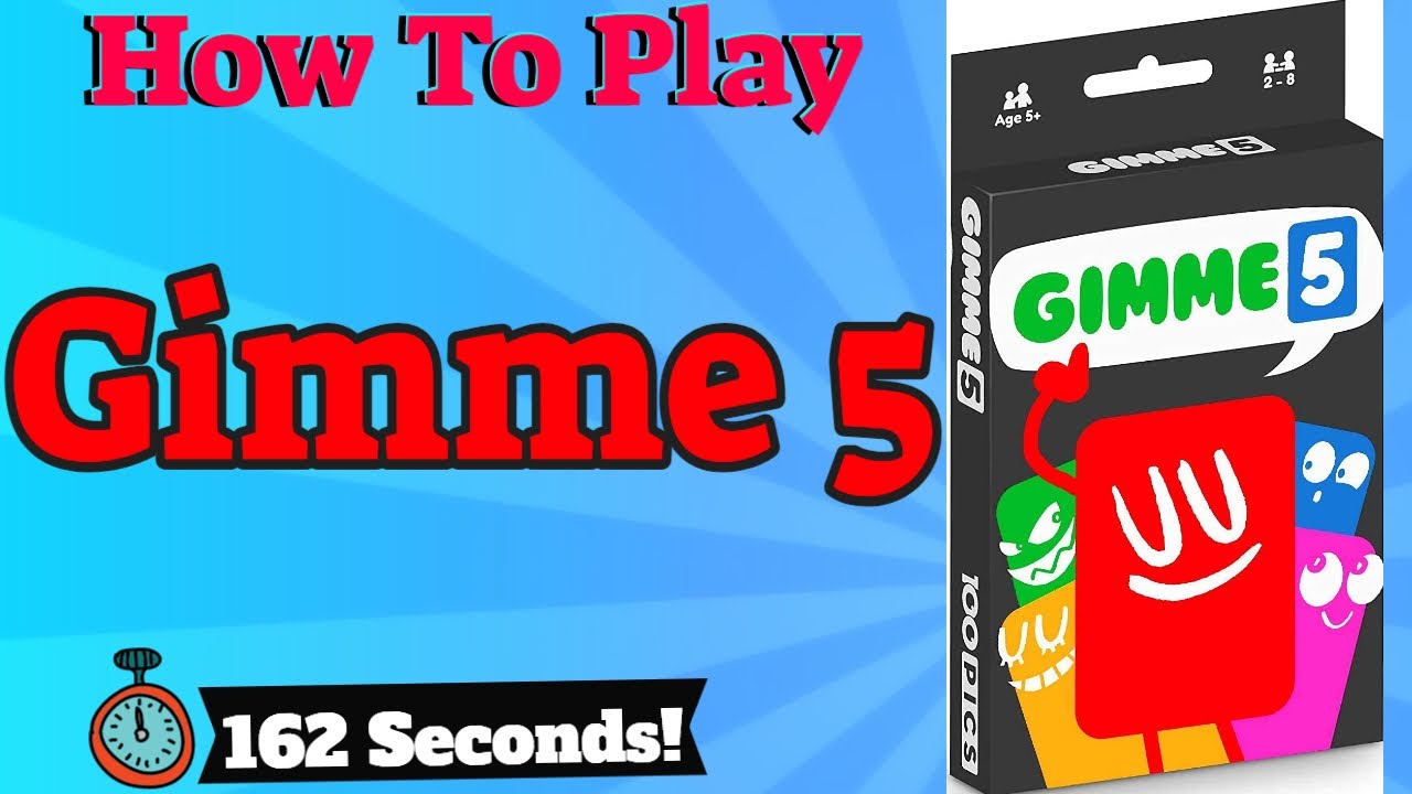 How To Play Gimme 5 YouTube How To Play Gimme 5 YouTube