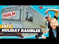 Classic camper rescue  unveiling 1973 holiday rambler vacationer travel trailer diy