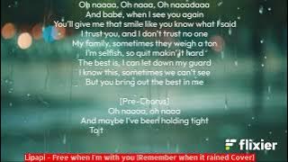 Lipapi - Free When I'm With You | Remember When It Rained | Dj Sbu Cover