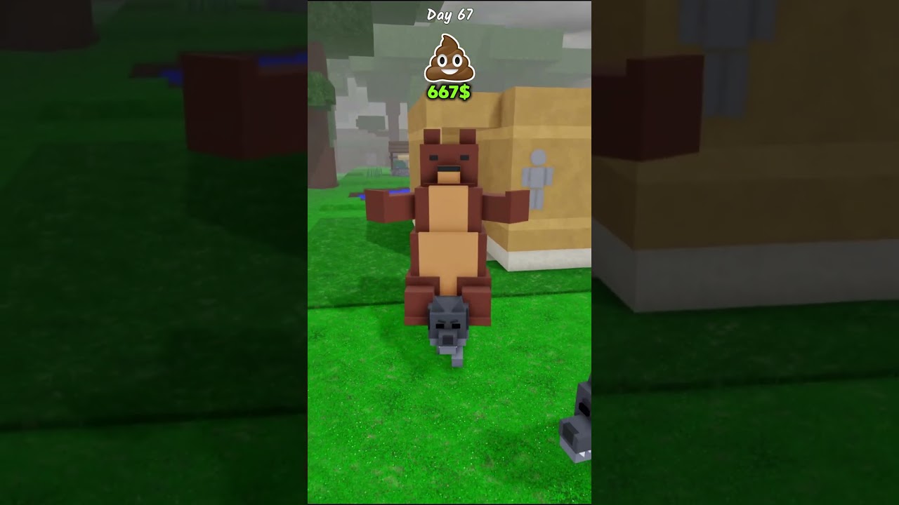 Testing 100$ 💩 Vs 600$ Top Tier 💩! 🤯 #shorts #roblox #99nightintheforest