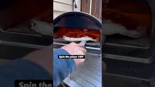 Full bake tutorial of a Neapolitan pizza in the Gozney Roccbox #pizza #roccbox