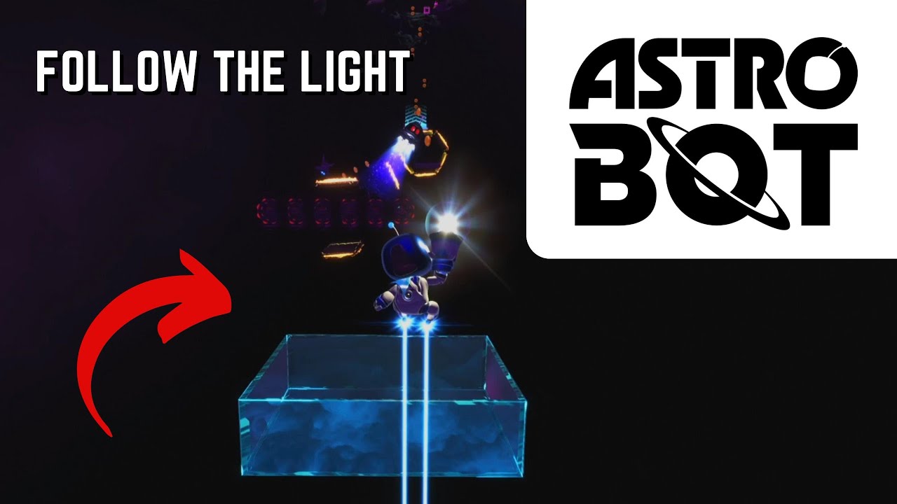 ASTRO BOT - Follow The Light WALKTHROUGH