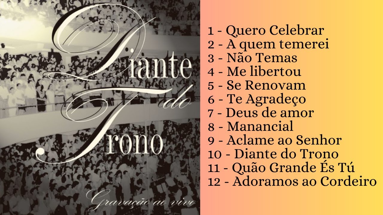 Diante do Trono - Diante do Trono (1º Álbum) 1998 - YouTube