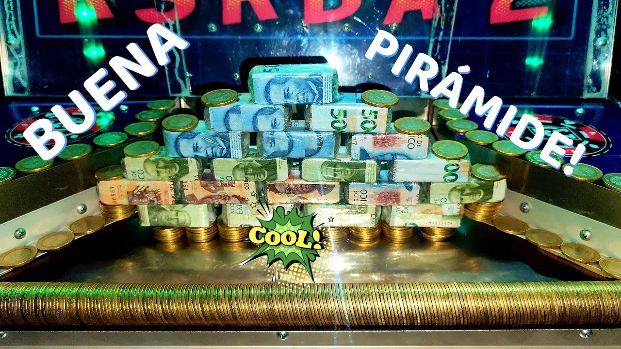 UNA PIRÁMIDE CON + DE $10000!! MAQUINA DE $10   #money #dinero #foryou #funny