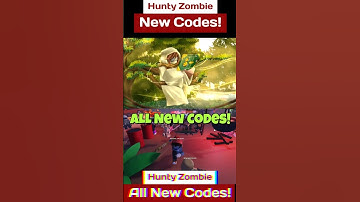 New Hunty Zombie Codes - Codes For Hunty Zombie Roblox October