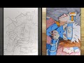 How to Draw Young Kakashi, Obito, and Rin - [Naruto]