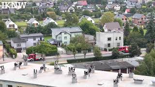 IKNW/ Knurów: Uszkodzony gazociąg przy ul. Jęczmiennej IKNW/ Knurów: Uszkodzony gazociąg przy ul. Jęczmiennej