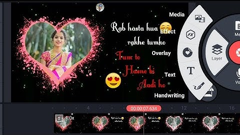 🔥How To Make #Trending ( Colour Changing ) Lyrical WhatsApp Status Video In KineMaster |