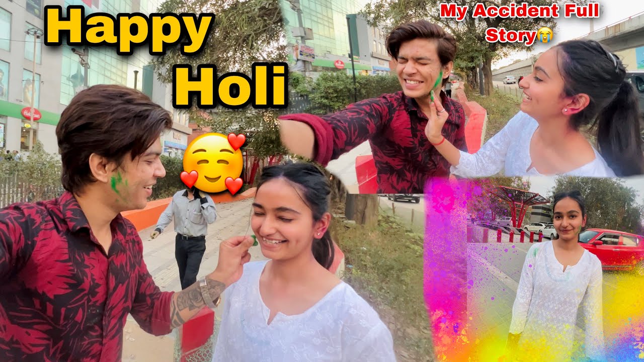 Holi Celebrate With Riya || Accident Full Story💔Part:-2|| Bhout Galat Hua Mere Sath😰