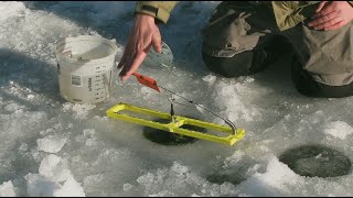 How to Set a Tip Up for Ice Fishing