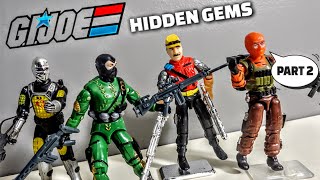 TOP 10 GI JOE YOU'VE NEVER SEEN BEFORE(HIDDEN GEMS) | O-RING ACTION FIGURES + PRICES 
