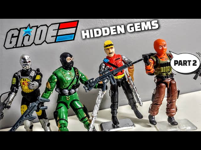 TOP 10 BEST GI JOE ACTION FIGURE FOREIGN REPAINTS (O-RING) - YouTube