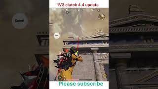Update 4.4 Bgmi Latest 1v3 CLUTCH #shorts #shortsfeed #bgmi #pubgmobile #kainth killer op