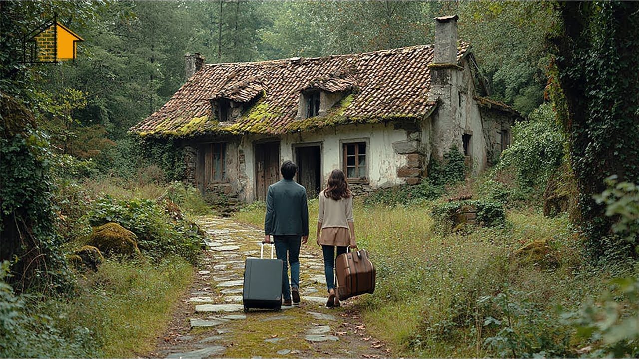 Una pareja pobre compra una casa vieja y la transforma en un hermoso ...